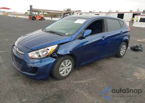 2016 Hyundai Accent Se from USA, damaged, VIN KMHCT5AE2GU280532